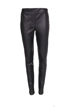 Naya Leatherette Leggings Black