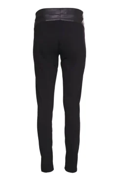 Naya Leatherette Leggings Black