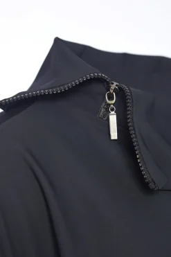 Naya Polo Neck Top Navy