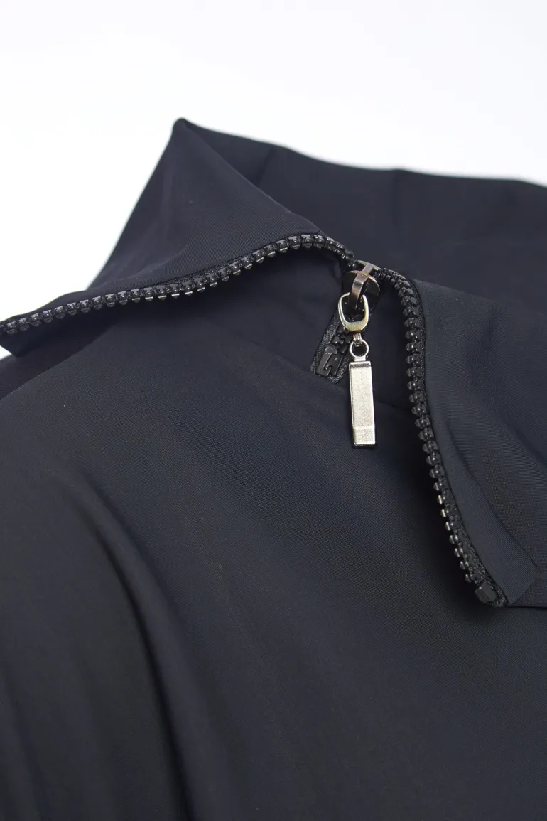 Naya Polo Neck Top Navy