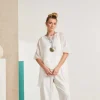 Naya Pull On Trousers with Curved Hem NAS25217