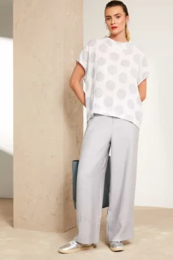 Naya Spot Top NAS25155 White / Silver
