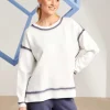 Naya Sweatshirt NAS25126 Cream / Grey