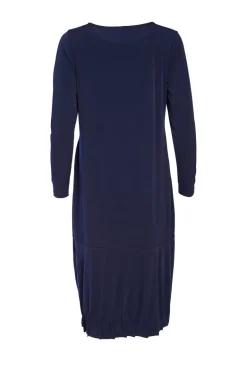 Naya Tuck Dress Navy
