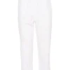 Naya Turn Up Trousers White