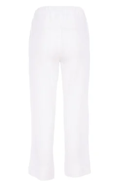 Naya Turn Up Trousers White