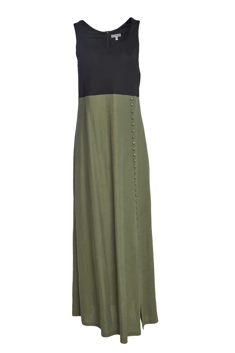 Naya Two Piece Dress Khaki