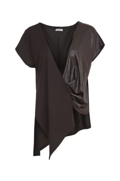 Naya Vest Top With Contrasting Pleat Detail