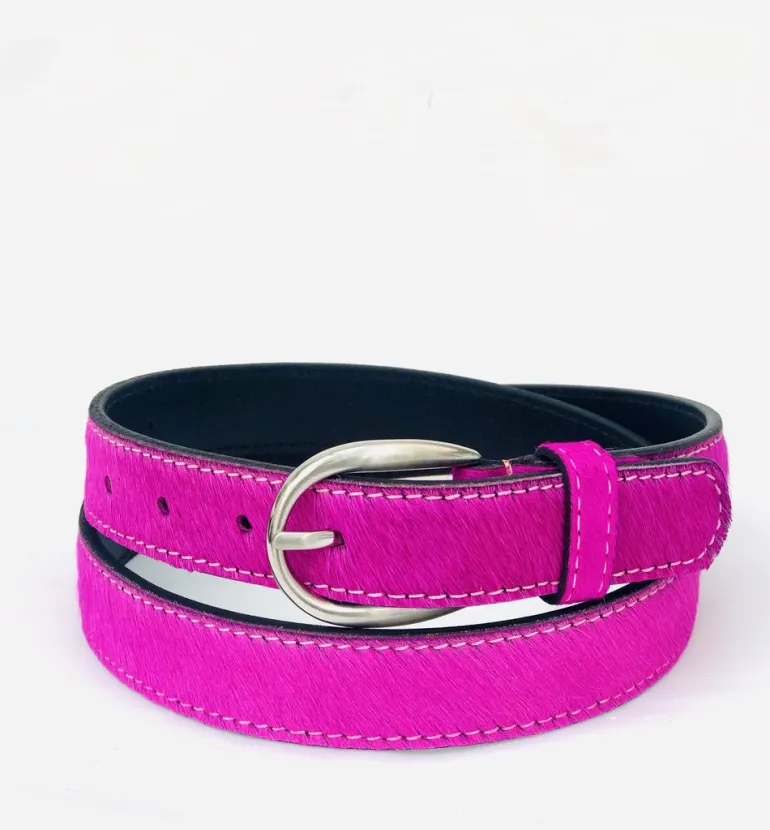 NEON PINK HAIR ON HIDE WOMEN'S