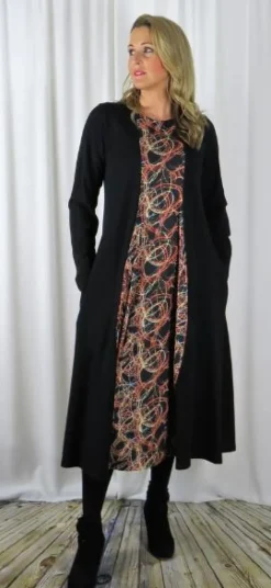 Out of Xile Bottle Jersey Dress Sparkle