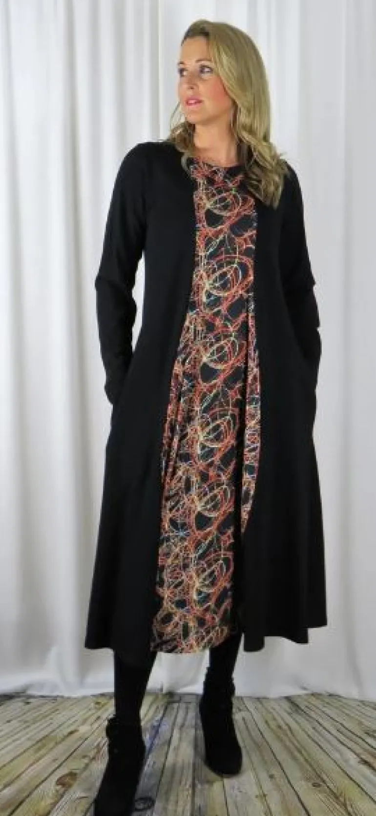 Out of Xile Bottle Jersey Dress Sparkle
