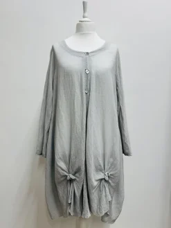 Out of Xile Crinkle Jacket Silver