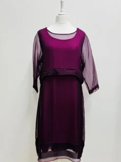 Out of Xile Silk Organza Dress - 2 Colours