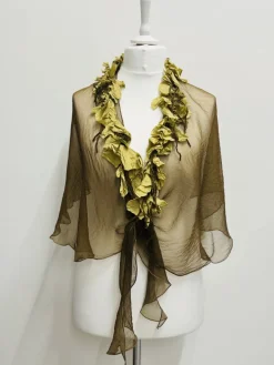 Out of Xile Silk Organza Cape - 4 Colours