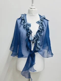 Out of Xile Silk Organza Cape - 4 Colours