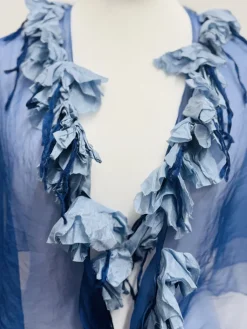 Out of Xile Silk Organza Cape - 4 Colours