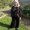 Out of Xile Velvet Trousers Brown