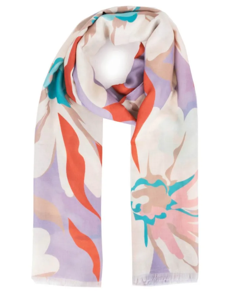 POWDER DAISY PRINT LILAC