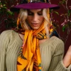 POWDER FEATHER HAT DAMSOM