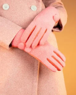 POWDER GRACE GLOVES TANGERINE