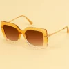 Powder Hayley Sunglasses Nude