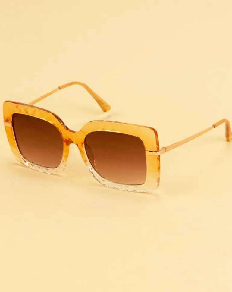 Powder Hayley Sunglasses Nude