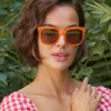 Powder Kiona Sunglasses Mandarin