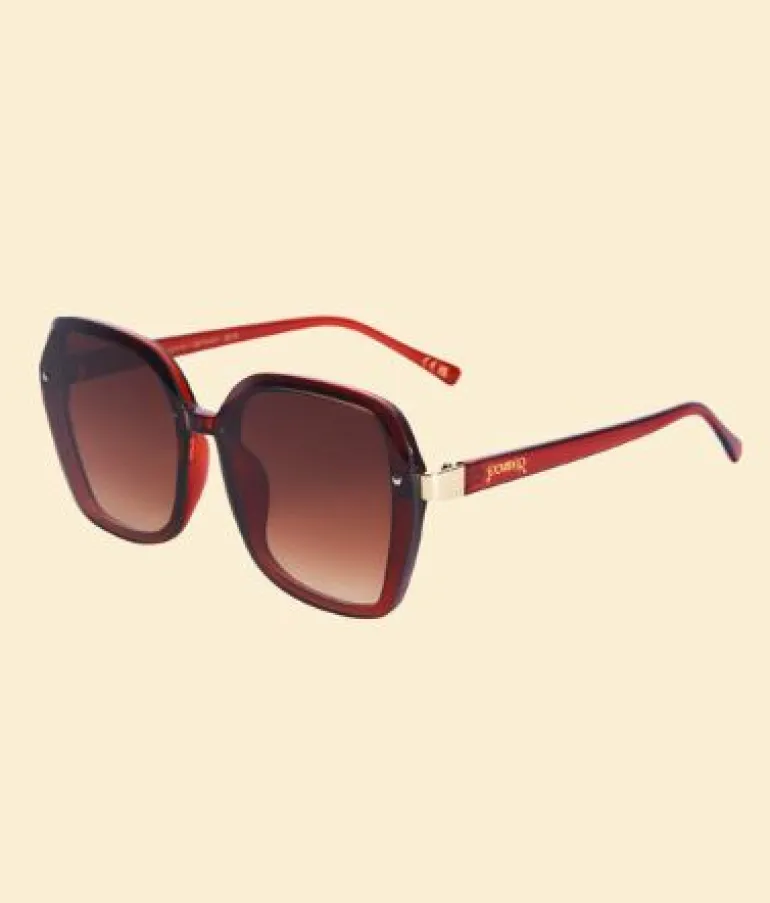 Powder Leilani Sunglasses Ruby