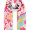 POWDER LILAC PRINT SCARF