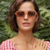 Powder Lizette Sunglasses Apricot