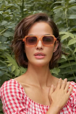 Powder Lizette Sunglasses Apricot