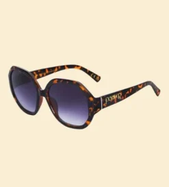 Powder Loretta Sunglasses Tortoise