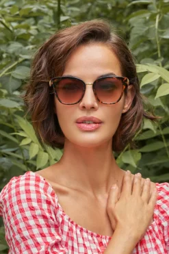Powder Natalia Sunglasses Tortoise