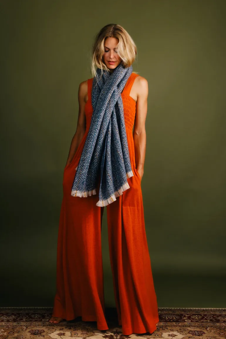 POWDER NICOLETTE SCARF SLATE