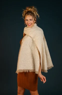 Powder Orla Cosy Scarf Oatmeal