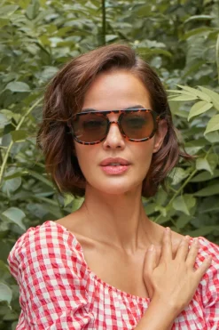 Powder Rosaria Sunglasses Tortoise