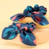 Powder Tulip Scrunchies Navy