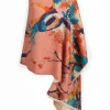 POWDER WATERCOLOUR STAG PRINT SCARF