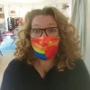 RAINBOW FACE MASK