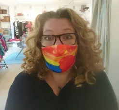 RAINBOW FACE MASK