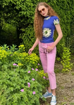Red Button Babette Denim Jeans Rosebloom Pink