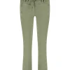 Red Button Cropped Tessy Joggers Summer Sage SRB4502