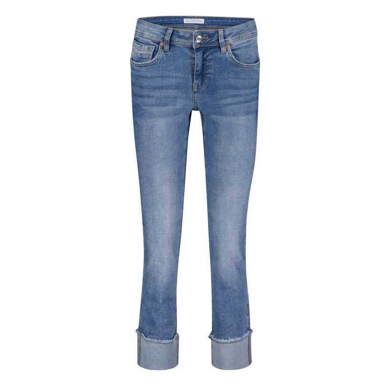 Red Button Lulu Turnup Trousers Light Stone