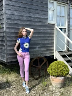 Red Button Tara Coloured Denim Rosebloom