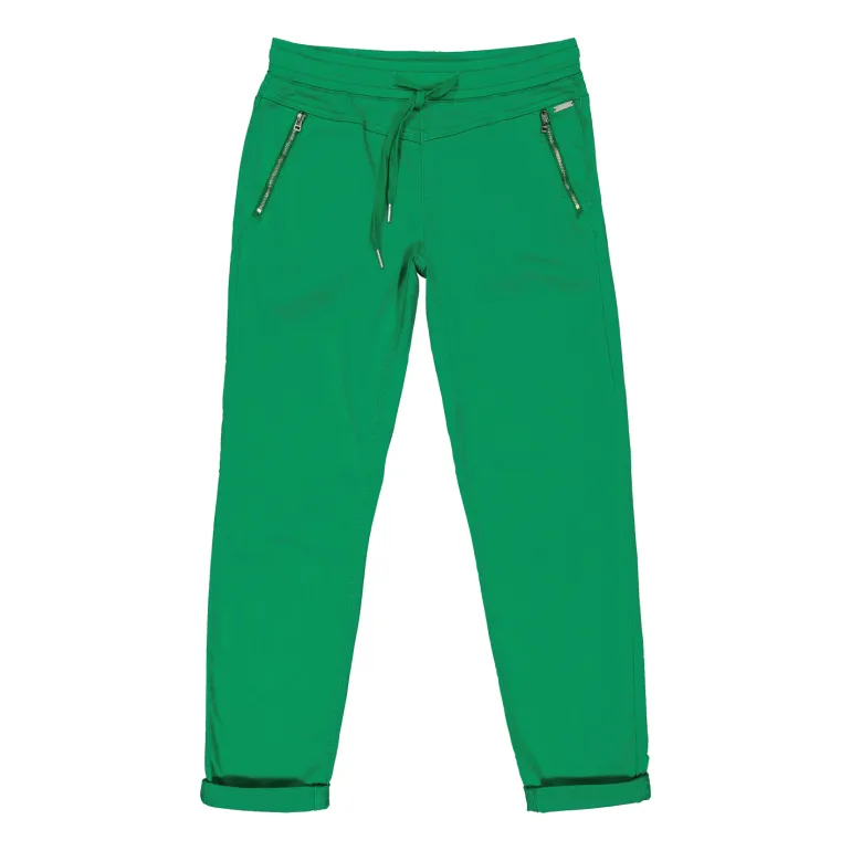 Red Button Tessy Cropped Joggers Green