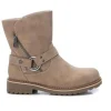 REFRESH ANKLE BOOTS BEIGE - VEGAN