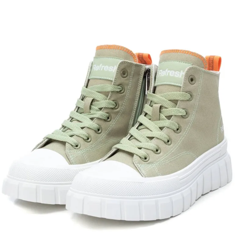 Refresh Aqua Chunky High Top Trainers