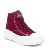 Refresh Canvas Ankle Boot Burgundy