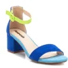 Refresh Heeled Sandal Blue