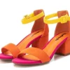 Refresh Heeled Sandal Orange